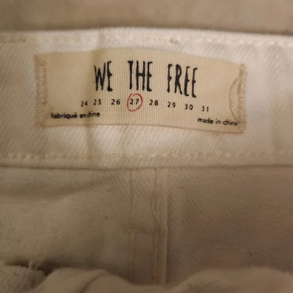 We The Free "Zip It Up" Vintage Denim Mini Skirt by Free People Sz: 4/27 Cotton - Picture 4 of 13